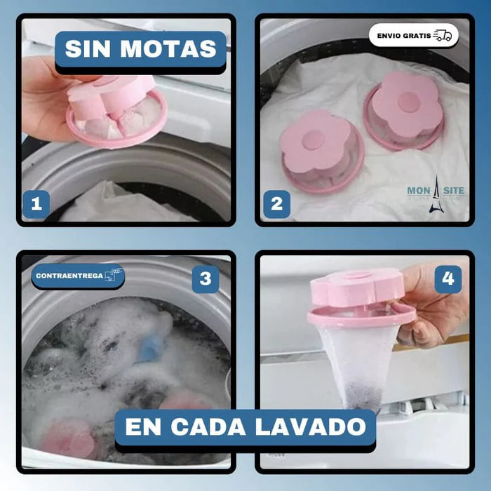 Di adiós a los molestos pelos en tu ropa y protege tu lavadora HOY 2X1